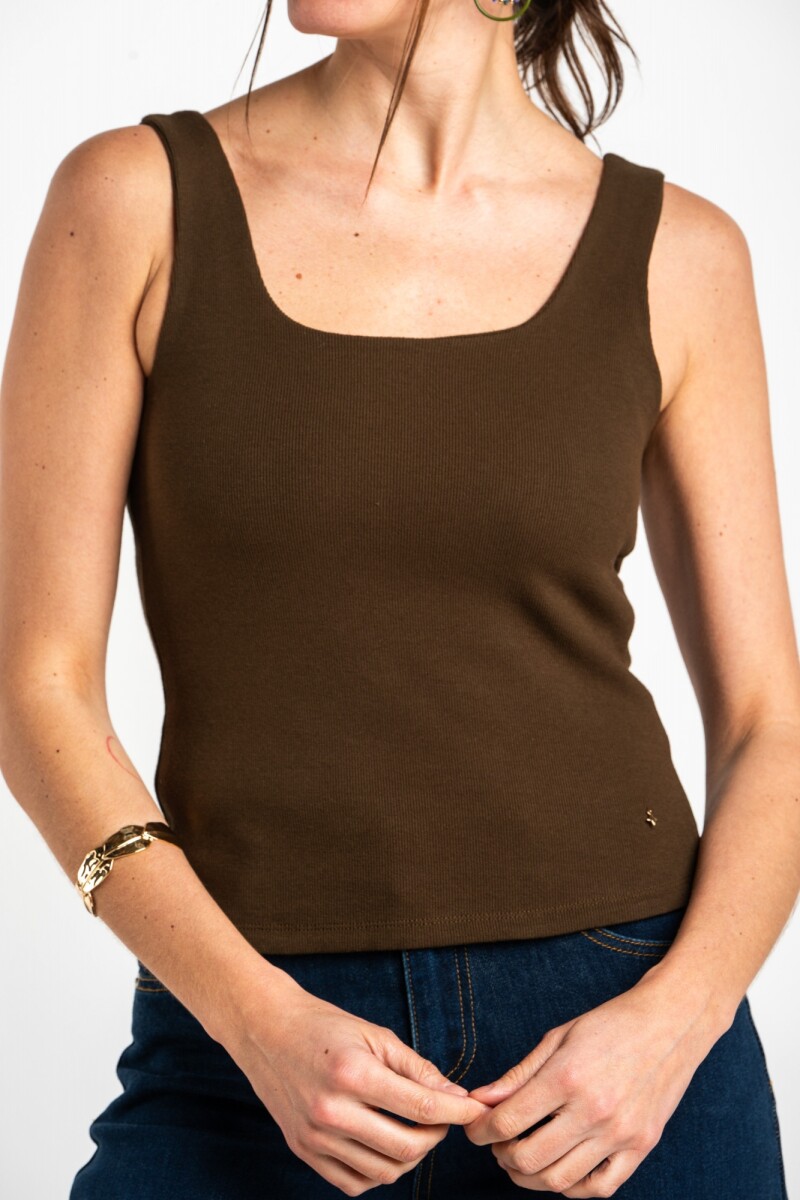 Top Musculosa Safari