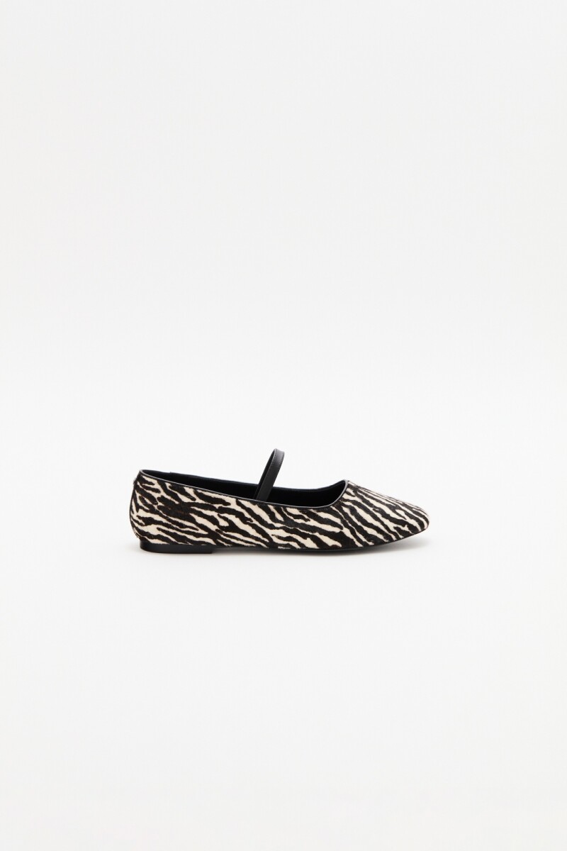 Balerina Cebra Negro