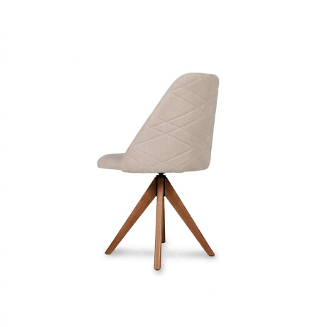 Silla Giratoria Karol 141- Tela Microfibra 228 (Beige)