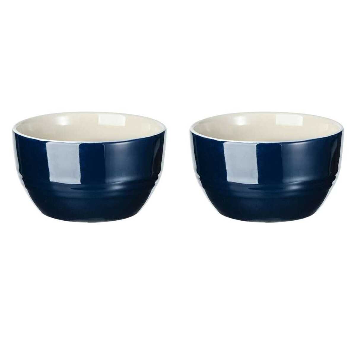 Set 2 Bowls Ceramica Bergner - Blue 