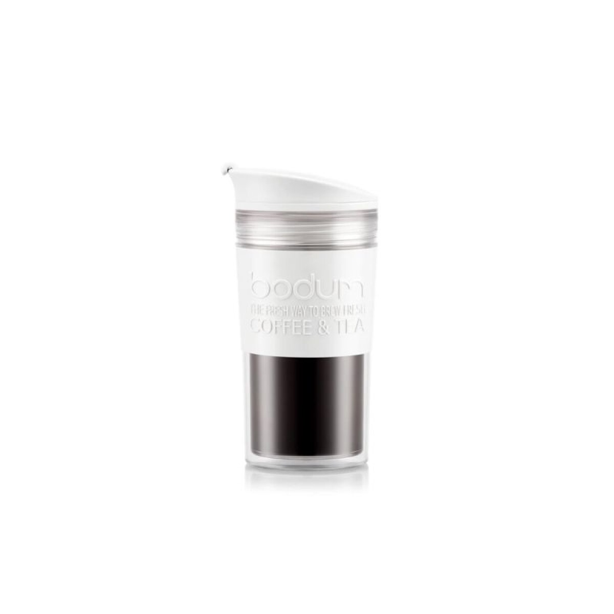 BODUM TRAVEL MUG 0,35L BLANCO 