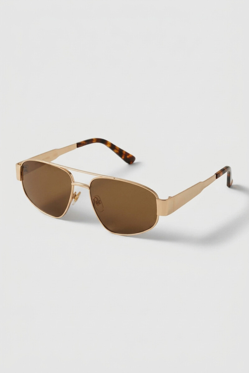 Lentes de sol Dune dorado