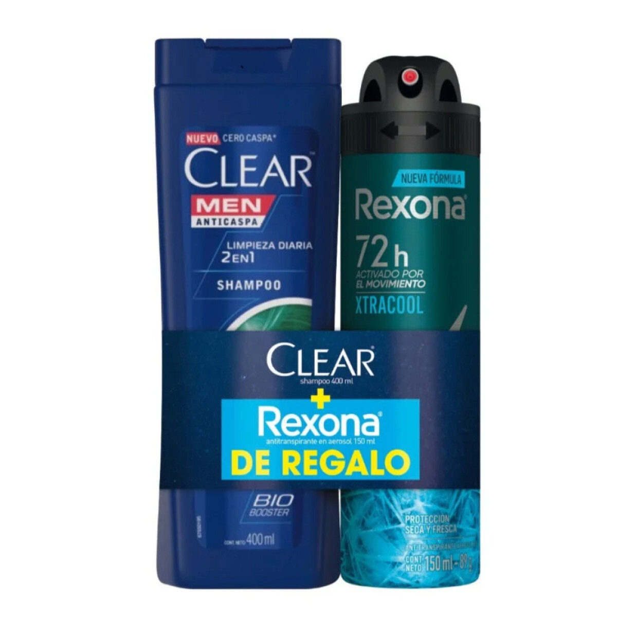 Pack Clear Sh 2en1 400ml+Rex Aer 150ml 