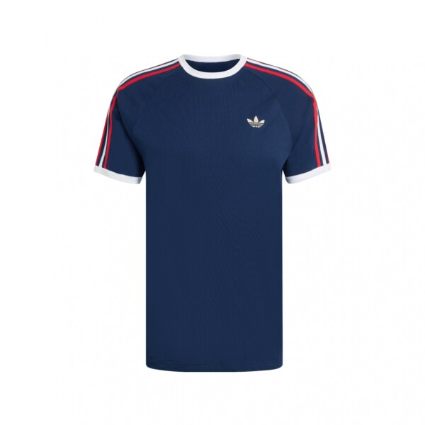 adidas CAMISETA 3 STRIPES Blue