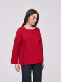 Sweater Inna Rojo Oscuro