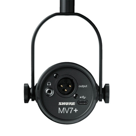 Micrófono Shure Mv7 Usb-c/xlr Negro Micrófono Shure Mv7 Usb-c/xlr Negro