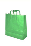 Bolsa lisa acuario 30x12x32 cm VERDE