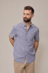 CAMISA M/C ESTURA POLANCO Azul