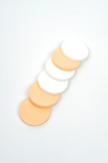 Esponja Para Polvos, Set 4 Color Unico