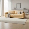 SOFA 4 CUERPOS - TAPIZADO EN TELA BEIGE SOFA 4 CUERPOS - TAPIZADO EN TELA BEIGE