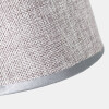 LAMPARA GRIS/GRIS COMB P/MESA 30X45CM Unica