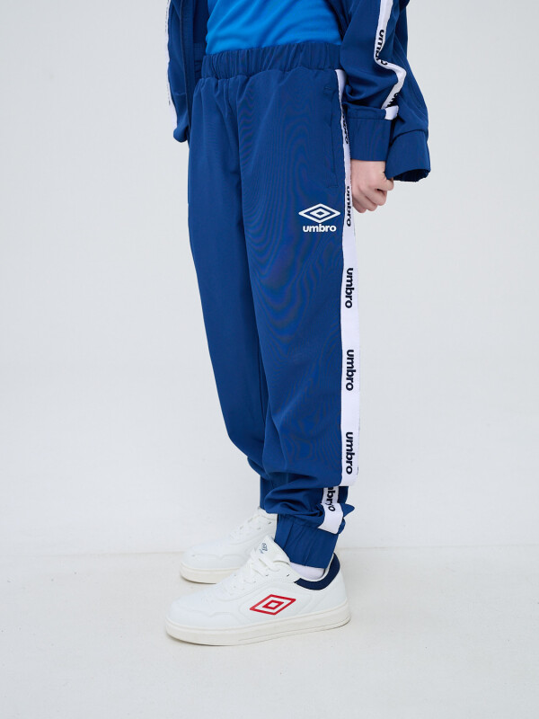 Pantalón Taped Zip Nacional Junior Azul Marino