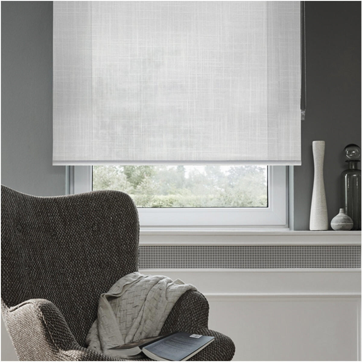 Cortina Screen Texturada roller 1,00x2,00m 
