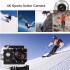 Camara Deporte Deportista Accion Ultra Hd 4k Con Wifi Color Variante Negro