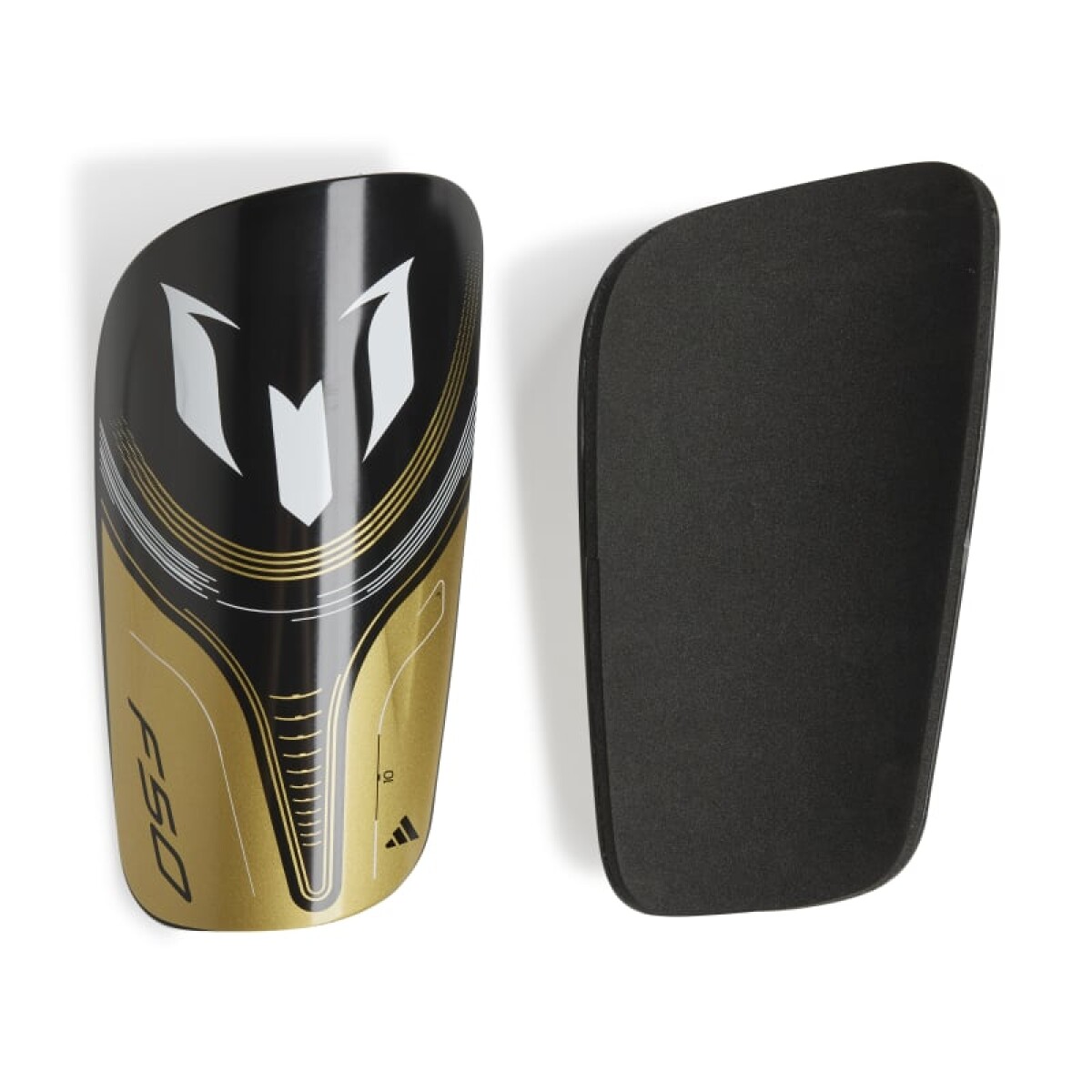 Canilleras Adidas Messi de Niños - IW3923 - Dorado-negro 