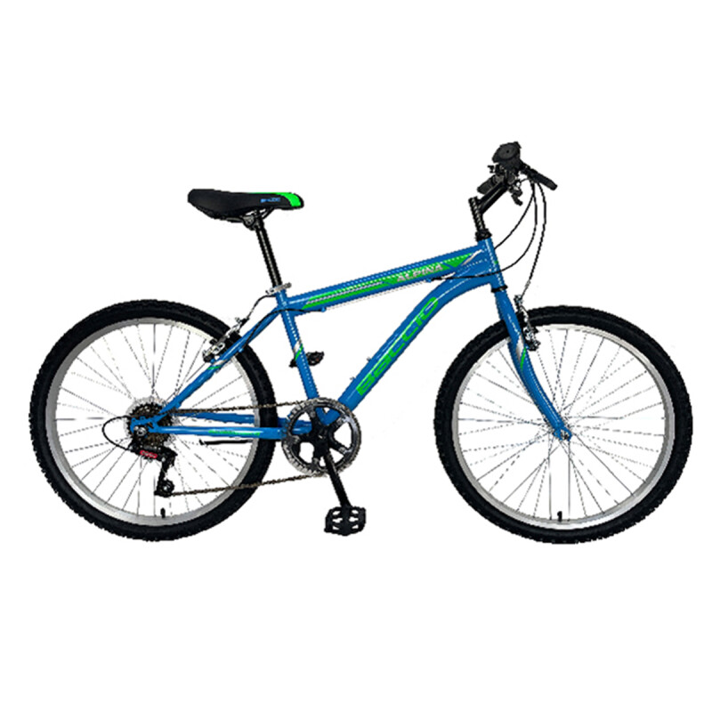 Bicicletas Hombre Baccio Alpina Man Rodado 24 Azul y Verde Bicicletas Hombre Baccio Alpina Man Rodado 24 Azul Y Verde