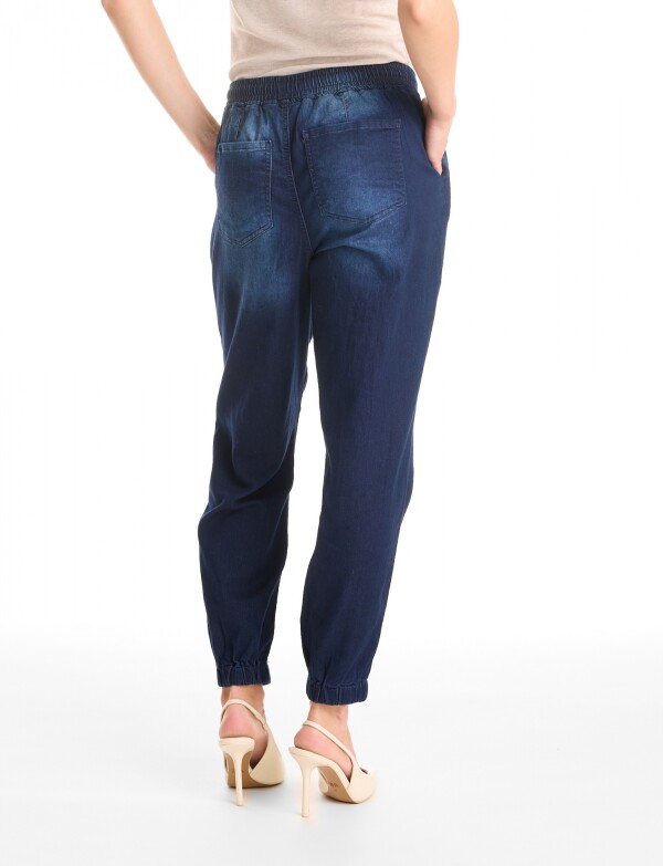 Jogger Denim JEAN OSCURO