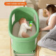 Cuna Moisés Plegable Regulable Para Bebe Verde