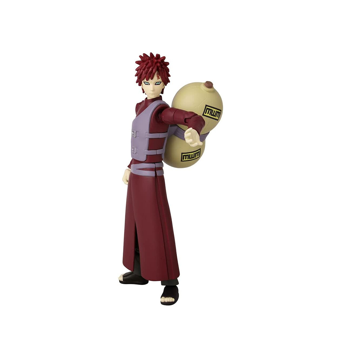 Figura Gaara Naruto 16cm Articulable Con Accesorios 