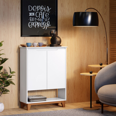 Zapatera dos puertas con espacio inferior - base en madera Zapatera dos puertas con espacio inferior - base en madera