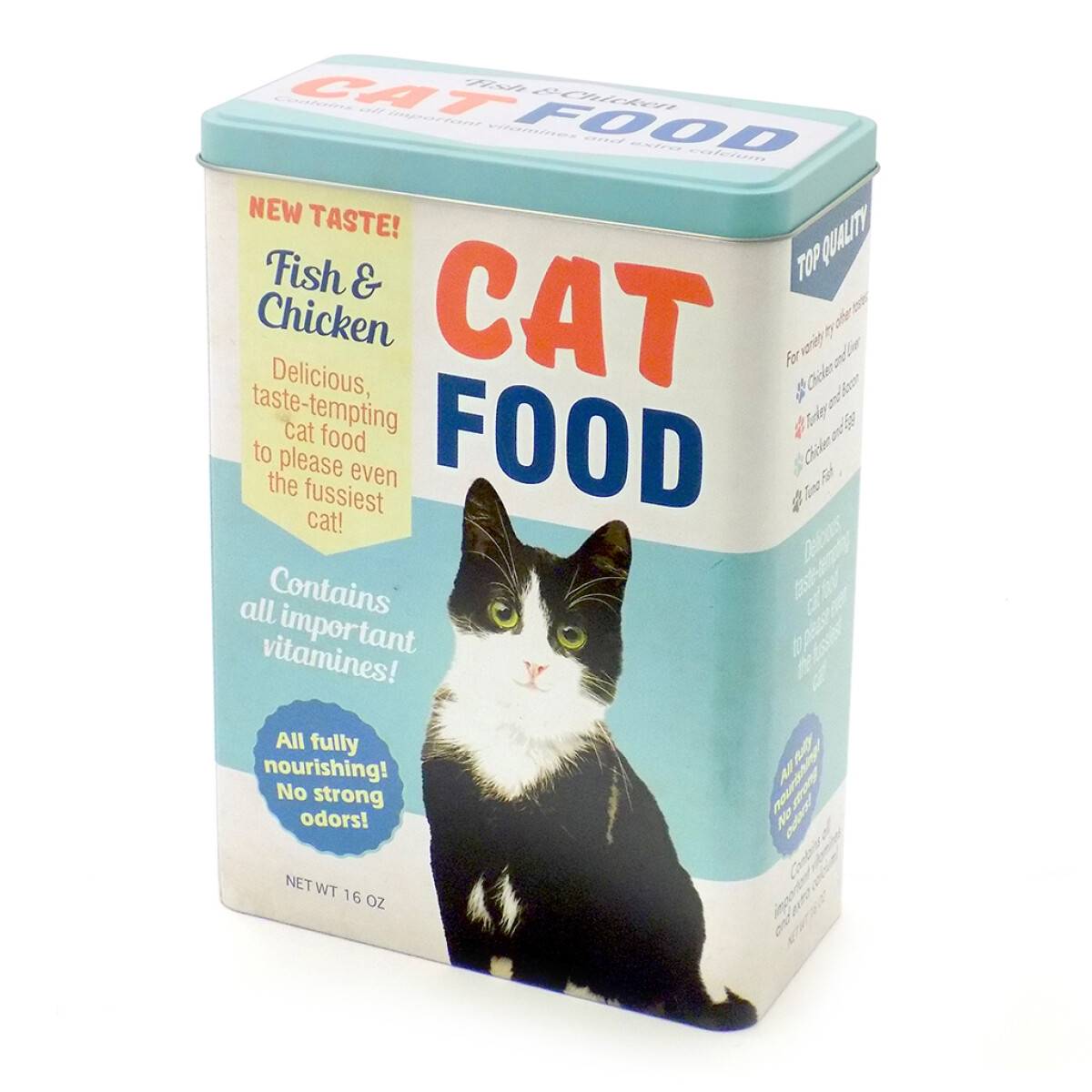 LATA RECTANGULAR VERTICAL CAT FOOD 18X10X24.5H CM 