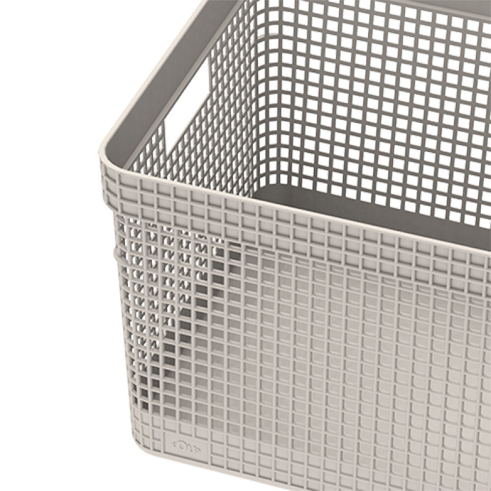 Organizador Rejilla L Beige
