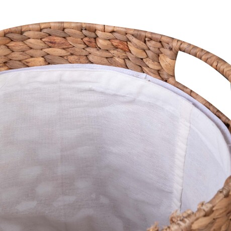 CESTA SMALL RATTAN-Y-MADERA NATURAL-BEIGE WHB 2433