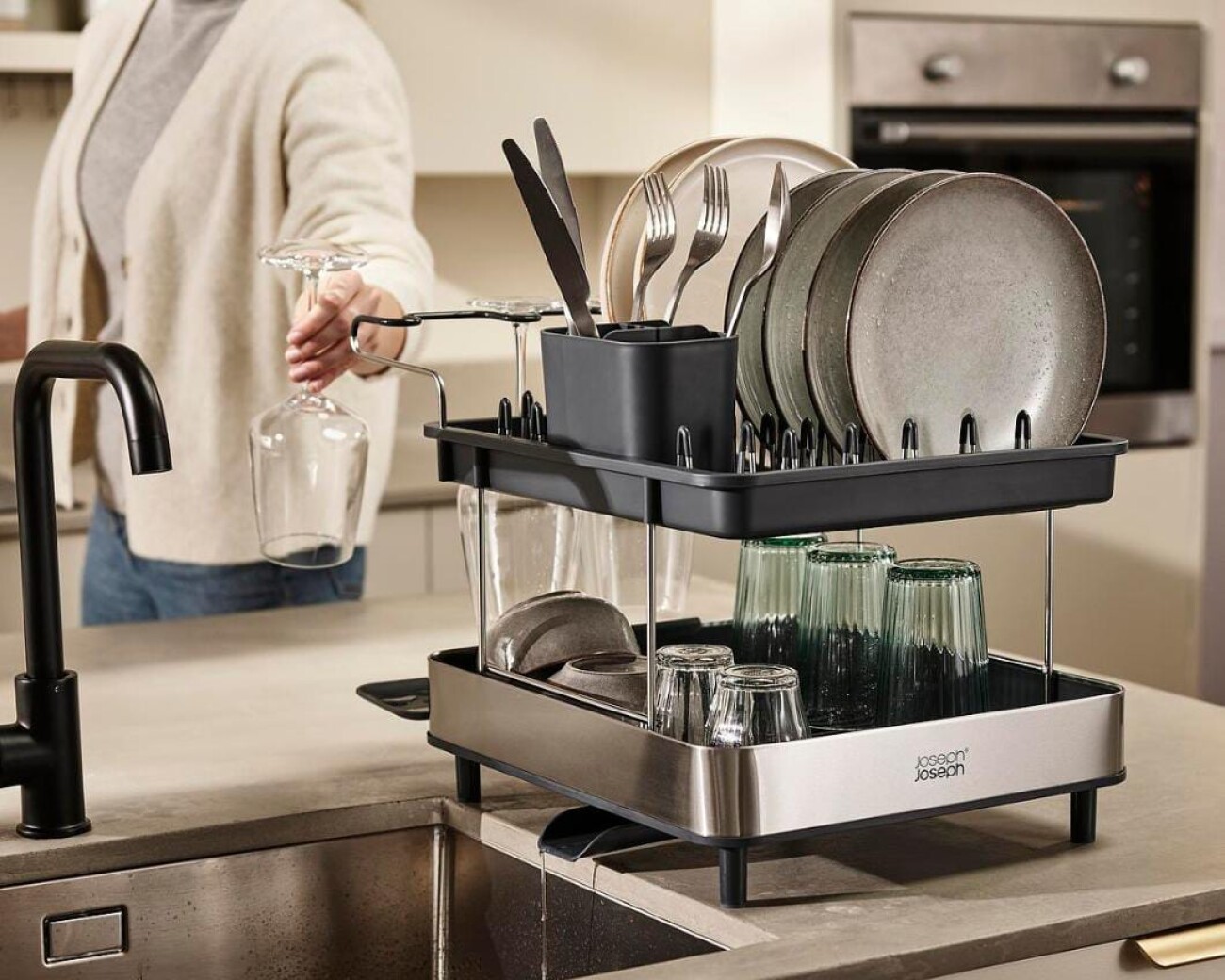 Escurridor de Platos 2 Niveles Joseph Joseph Excel™ Steel - Preventa Escurridor de Platos 2 Niveles Joseph Joseph Excel™ Steel - Preventa