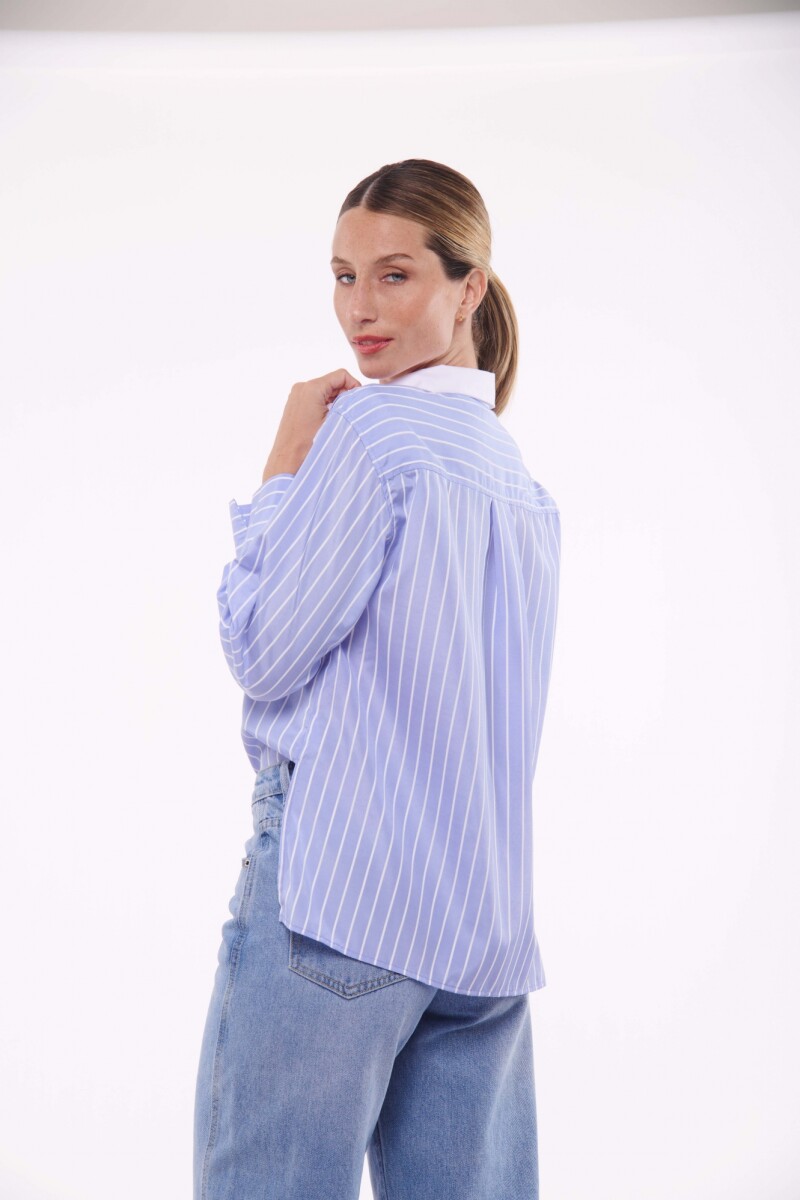 CAMISA ALONDRA CELESTE