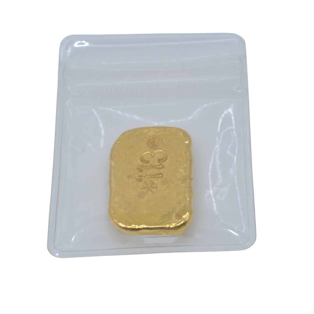 Lingote 50 gr de oro fino 999. Sellado Joyería Facello Lingote 50 gr de oro fino 999. Sellado Joyería Facello