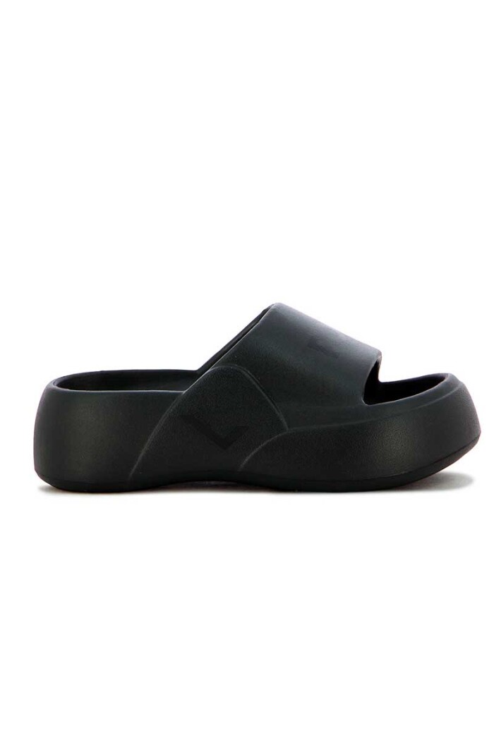 ZAPATILLA PONY PLATAFORMA DE FAJA Negro
