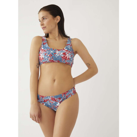 Top ruiz est. Navy bouquet
