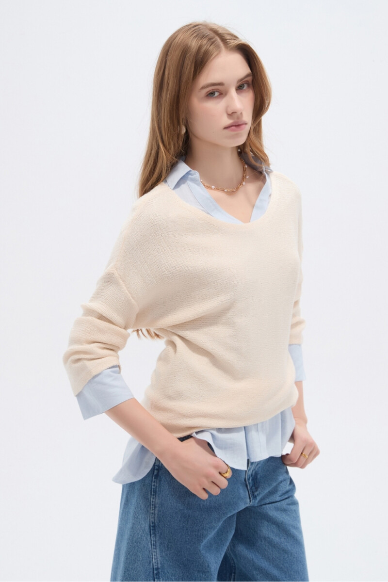 Sweater Serenite - Crudo / Natural 