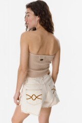 Strapless Fresa Beige