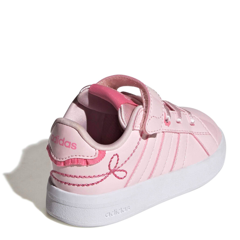 Championes de Niños Adidas Grand Court 3.0 Velcro Infantil Rosado