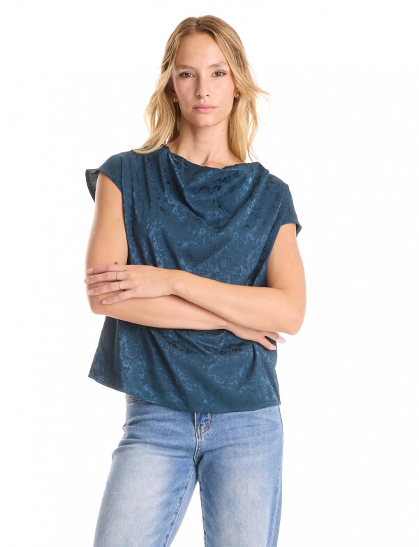 Blusa Noche Labrada PETROLEO