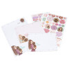 Set de cartas Papelería en Carpeta Floral Top Model Set de cartas Papelería en Carpeta Floral Top Model