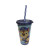 Vaso Plástico con Pajita Paw Patrol 500 ml AZUL