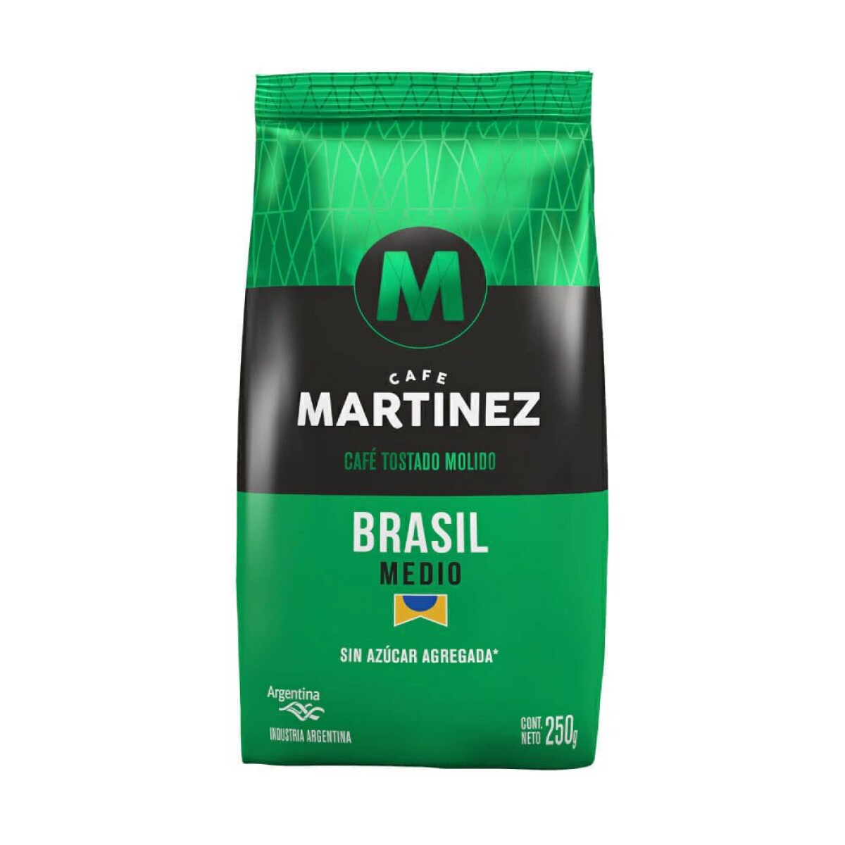 Café Martínez Tostado Molido Medio Brasil 250g 
