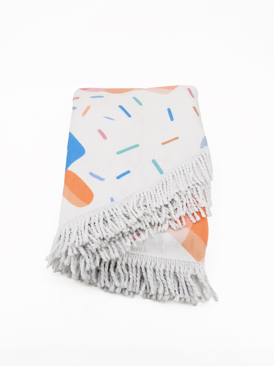 TOALLA REDONDA MICROFIBRA - ESTAMPADO 1 