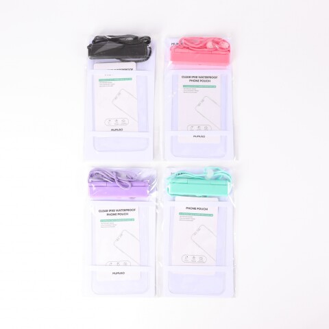 FUNDA IMPERMEABLE TRANSPARENTE PARA TELÉFONO IPX8 FUNDA IMPERMEABLE TRANSPARENTE PARA TELÉFONO IPX8