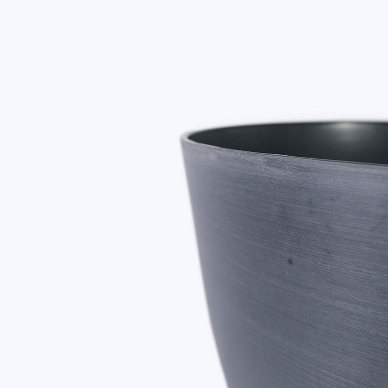 MACETERO PLAST GRIS 42X38CM Unica