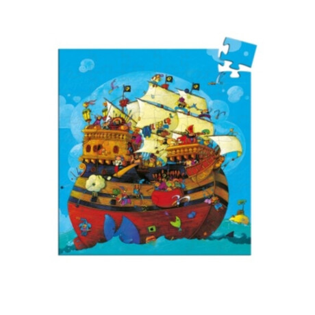 Puzzle Djeco El barco de Barbarroja 54 Piezas