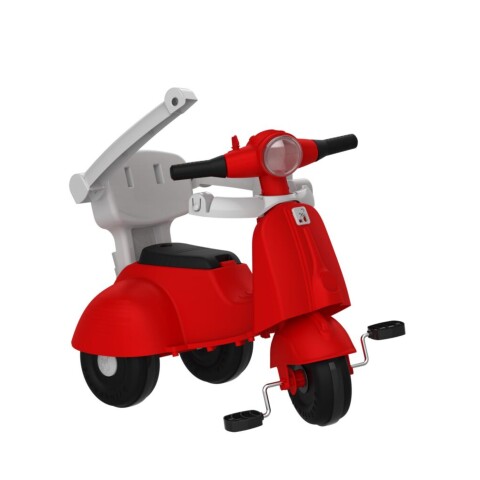 Triciclo A Pedal Y Paseo Banderetta Rojo 1248 Triciclo A Pedal Y Paseo Banderetta Rojo 1248
