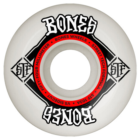 Ruedas de Skate Bones STF Sidecut V5 54mm 103A Ruedas de Skate Bones STF Sidecut V5 54mm 103A