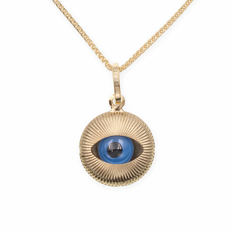 Colgante Ojito de oro amarillo 18k. Sin cadena Colgante Ojito de oro amarillo 18k. Sin cadena