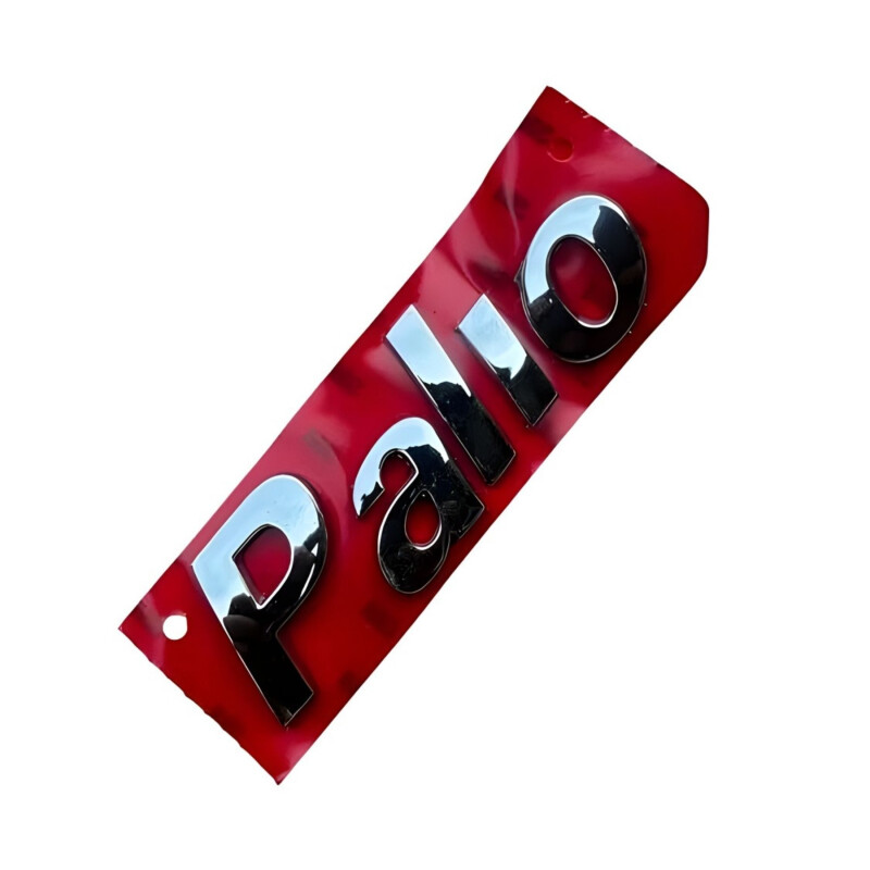 EMBLEMA TRASERO "PALIO" (CROMADO) Emblema Trasero "palio" (cromado)
