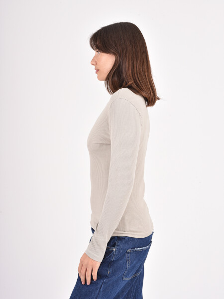 REMERA NULA VERDE GRISACEO