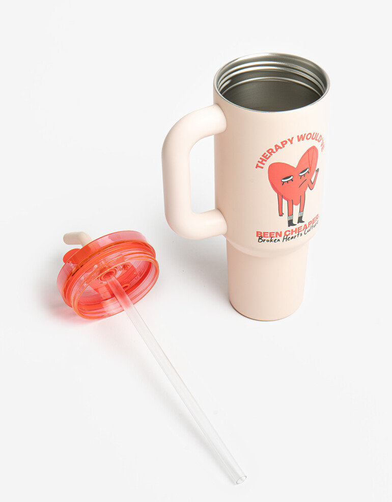 Artículos cocina Vaso Metálico Broken Hearts - Combinacion Tricolor