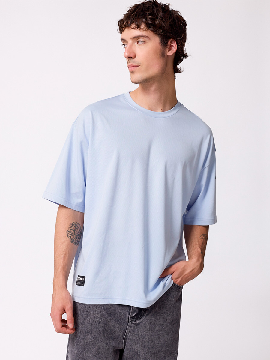 T-SHIRT GUIMO DIXIE Celeste